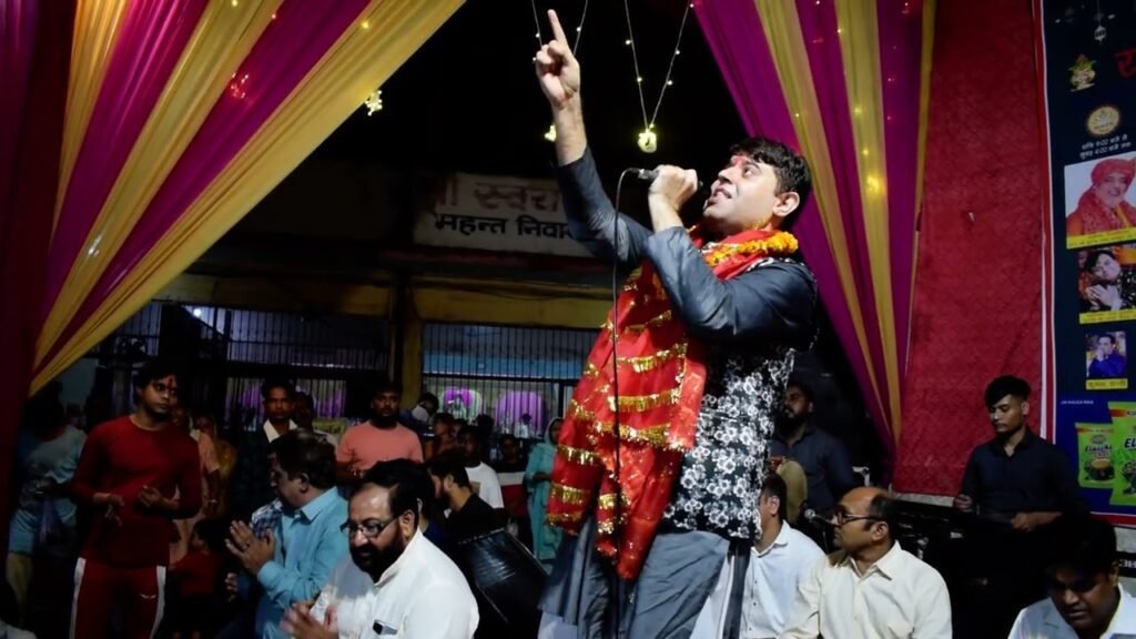 Bhajan singing in jagran / Chowki